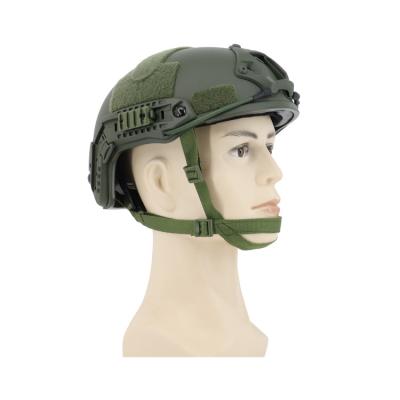 China Outdoor Activities Tactical Adjustable Style MH Fast Helmet with Side Rails and NVG Mount for sale