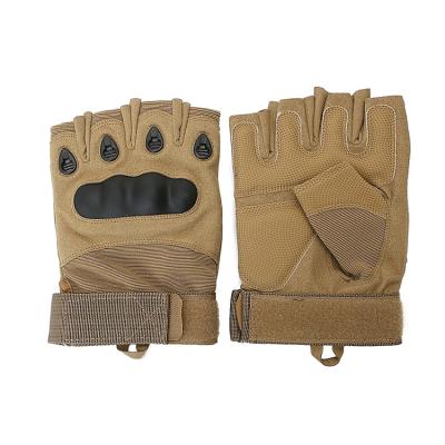 China Wholesale Outdoor Ccombat Passionate Finger Comfortable Half Rising Military Protective Tactical Gloves for sale