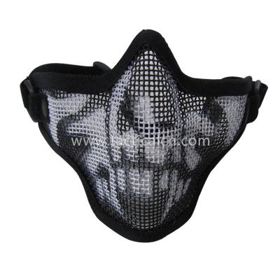 China CS Military Airsoft Strike Half Steel Face Mesh Military Combat Tactical Paintball M 'Ask for sale