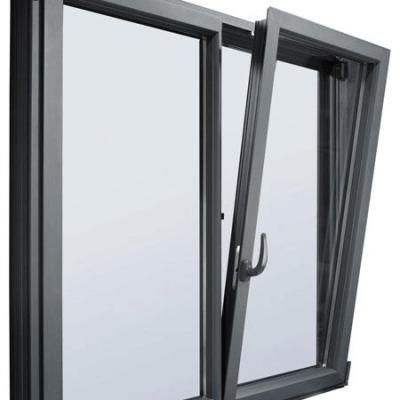 China Customization Magnetic Design Aluminum Windows Screen Frame Aluminum Casement Window for sale