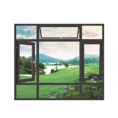 China Magnetic Screen Aluminum Alloy Doors And Windows Pictures Tent Aluminum Windows for sale