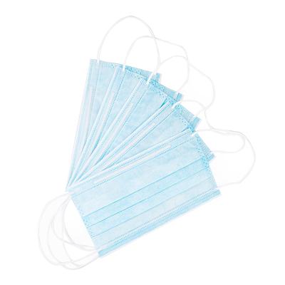 China Factory Wholesale 3ply Nonwoven Ear-loop Disposable Medical Surgical Face Mask With Earloop for sale