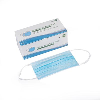 China CE Friendly Disposable Protective Medical Surgical Adult Skin Face Mask Hospital Skin Friendly 3 Ply Nylon/Cotton, PP Nonwoven Class II for sale