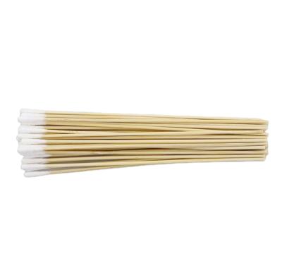 China Hospital Sticks Medical Eco Friendly Bamboo Q-Tips Swabs Baby Cotton Swab for sale