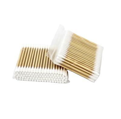 China China Hospital OEM Long Double Medical Cotton Swab for sale