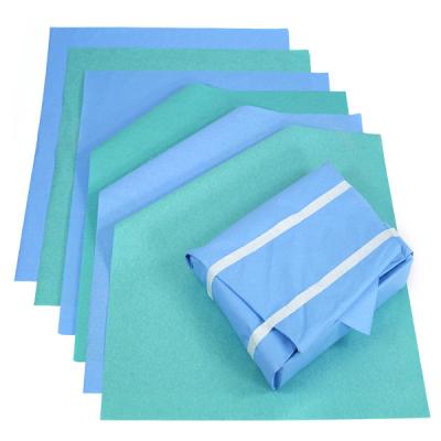 China Medical& SMS SMMS Medical Surgical Nonwoven Fabric Disposable Sterile Packaging Disinfection Hygiene Tools Wrap Drape for sale