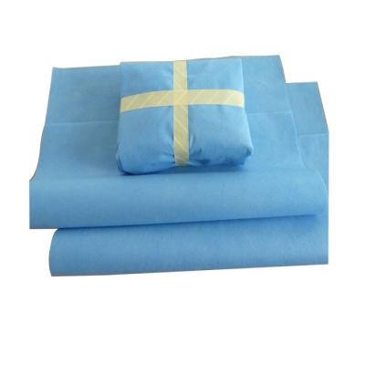 China Medical& Hygiene SMS/SMMS Tissue Nonwoven Sterilization Medical Crepe Paper for sale