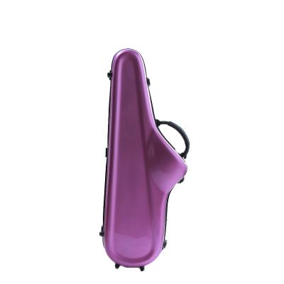 China Waterproof Light Fiberglass Case Box Hard Tenor Saxphone Case for sale