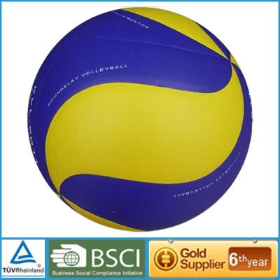 China Size 5 outdoor PU leather Volleyball for sale