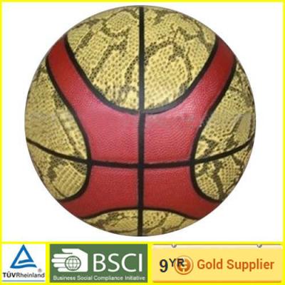 China DunRun Laminated Basketball 7#  , Nylon round custom basketballs for sale