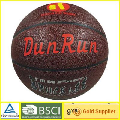 China Multi colors Laminated Basketball size 7 , training synthetic leather Basketball for sale