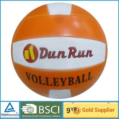 China Hand stitched Sports Volleyball 5# with PVC Synthetic leather / Rubber bladder for sale