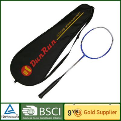 China Full cover Graphite Badminton Racket PU grip for kids / adult sporting for sale