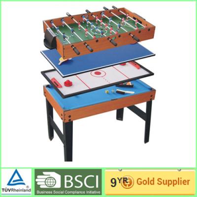 China Modern Foosball 4 in 1 games Table  Muti color for teenagers and adults for sale