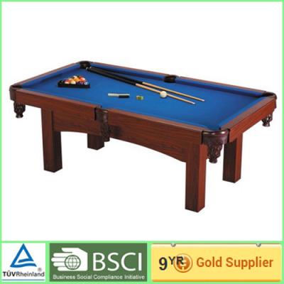 China Billiards 18mm MDF Table soccer game table with 2 pcs plastic wheels 24mm MDF Court for sale