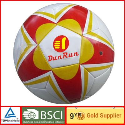 China Laminated Football PU leather Soccer Ball football 5# 67.5cm - 71.1cm for sale