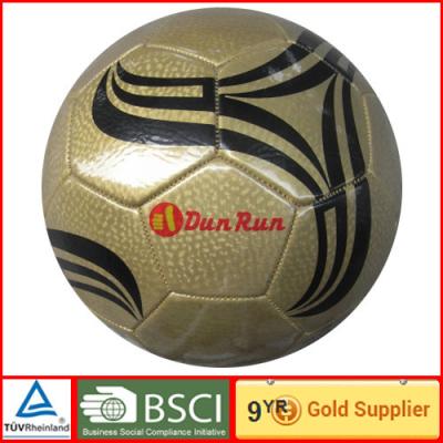 China Eco friendly Laser leather size 5 Soccer Ball for sports 0.8 - 1.0 Bar Moisten Needle for sale