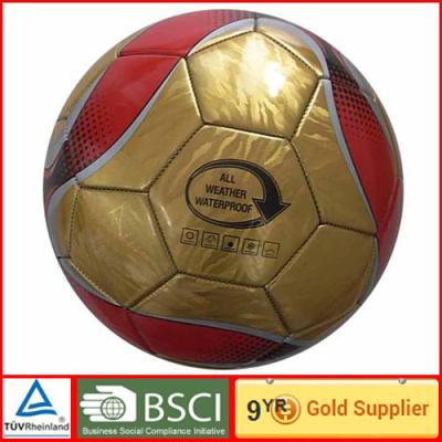 China PU competition multi colors Leather 5# Soccer Ball  / official soccer balls for sale