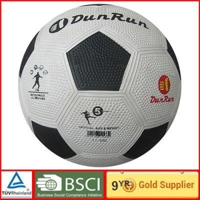 China Custom Synthetic leather soccer ball 5# , training Rubber football for sale