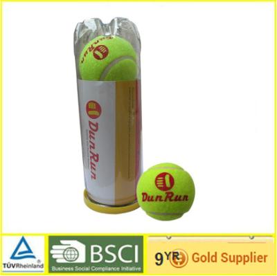 China Competition bladder yellow tennis ball / Custom Training Tennis Ball for sale