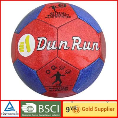 China Machine stitched Eco friendly PVC soccer ball 5# with 3 lays / 32 Panels for sale