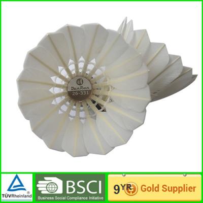 China Anti rakende de Shuttle volwassen Cork van het Gansbadminton + Pu + cork Basis Te koop