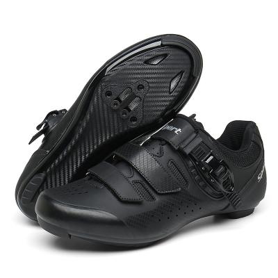 China Rubber Wholesale Supplier ODM Professional Indoor Cycling Shoes Breathable Sensible Bicycle Shoes Unisex Spinning Shoes for sale