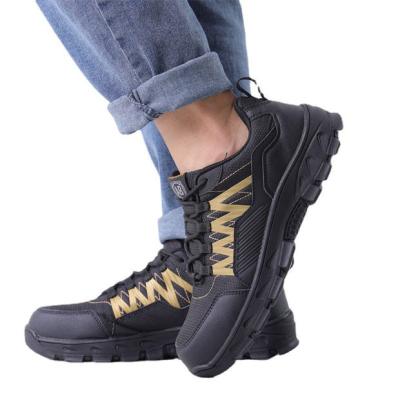 China Steel Toe 2022 Hot Selling Breathable Work Boot Casual Trainers Steel Toe Lightweight Men Safety Shoes for sale