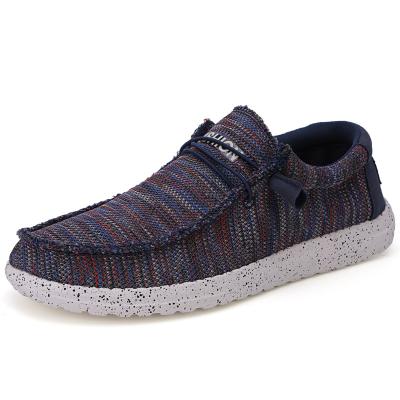 China Cushioning 2022 Brand New Trendy Slip On Casual Shoes Wholesale Custom High Quality Fabric Shoes for Men for sale