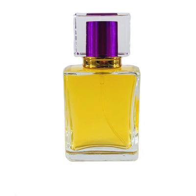 China Empty Stock 50ml Perfume Bottle Glass Spray Bottle Wholesale China for sale