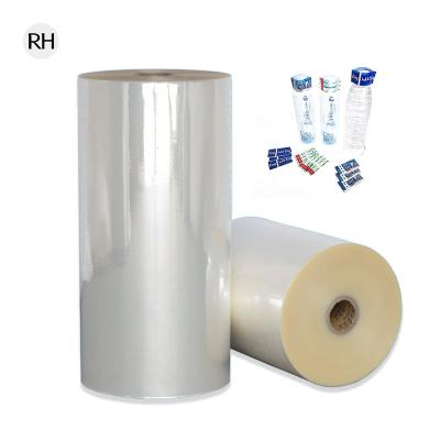 China Beverage Sleeve Printing Heat Beverage Shrink Sleeve Label Transparent PVC Shrink Wrapped Bands For Packaging for sale