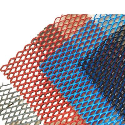 China Mesh Multicolor Raised Expanded Metal Mesh-Isolation and Protective Protection for Parks, Sports Venues and Community Sites for sale