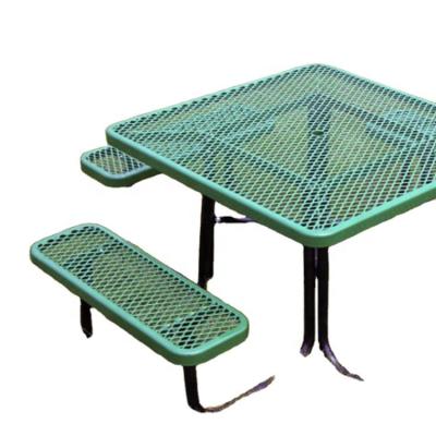 China Durable PVC Coated Metal Mesh Outdoor Tables And Chairs Expansive Playground Guardrail High Quality Safety Beautiful And Generous for sale