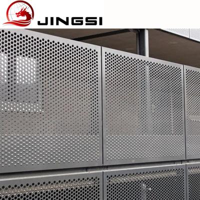 China Protective Perforated Mesh Grill Grating 6mm Metal Sheet Barrier Galvanized for sale