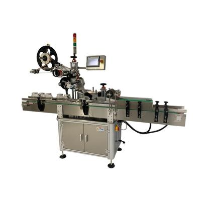 China Full Automatic Food Sticker Round Bottle Glass Labeling Machine for sale