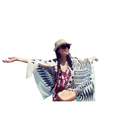 China Fashion CLIMAT air conditioning room shawls all kinds of large super beach scarves, beach sun protection in summer for sale