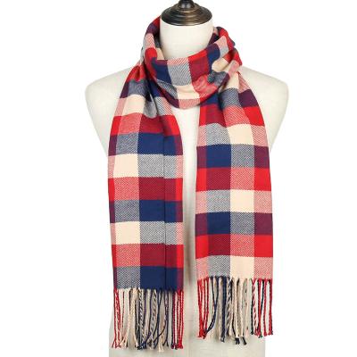 China 100% Brand New and High Quality Fashion and Sale CLIMATE Cashmere Women Scarf Winter Shawl Warm Plaid Bandana Wraps Girls Fashion for sale