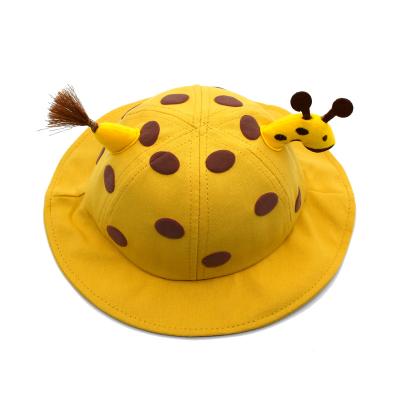 China Summer and autumn cotton spring baby hat cartoon CLIMATE explosion image pure breathable sun hat unisex child accessories for sale