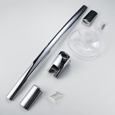 China Without Movable Switch Adjustable Fixed Stainless Steel Lift Rod Spout Shower Bracket Customized Sliding Bar for sale