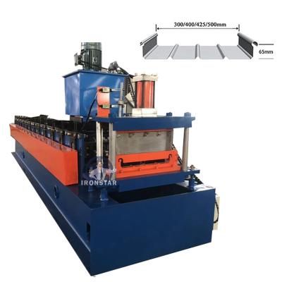 China Rolo ereto 4KW anterior da emenda da posição da máquina do telhado da emenda da espessura 0.3-0.6mm à venda