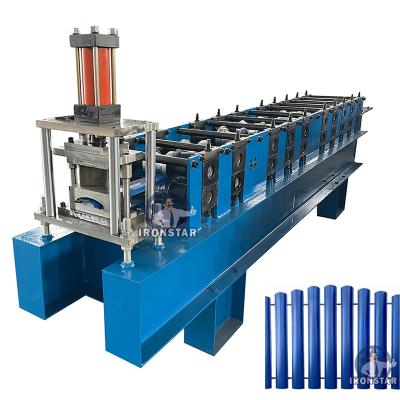 China Hungary Automated Fence Panel Machine , Metal Fence Panel Roll Forming Machine for sale