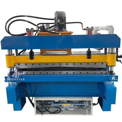 China Galvanized Steel 0.3-0.8mm Hydraulic Metal Sheet Cutting Machine 4KW for sale