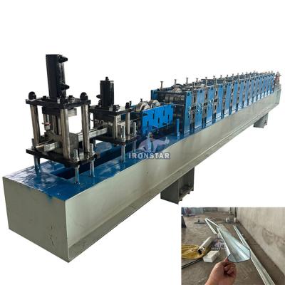 China 2024 Full automaticBest Seller Steel Roller Shuttering Door Guide Rail Roll Forming Machine for sale