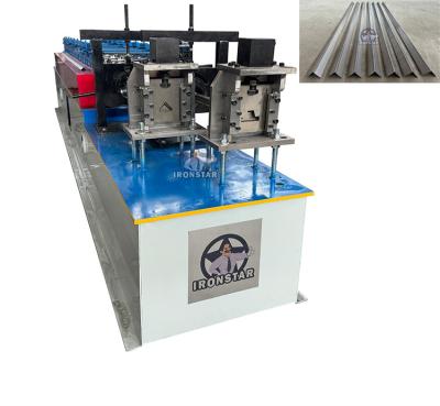 China Angle and Omega channel 2 in 1 roll forming machine in US Corner bead roll forming machine Raw material:Galvanized steel for sale