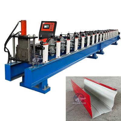 China Water gutter roll forming machine for Azerbaijan downpipe roll forming machine portable gutter machine for sale