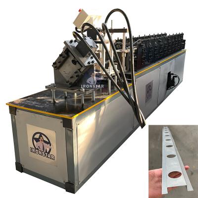 China Punching holes omega profile roll forming machine for US Omega profile roll forming machine Top hat roll forming machine for sale