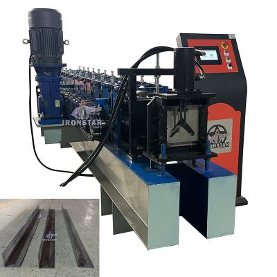 China 1.5 inch to 3 inch 12GA Angle bead roll forming machine in America V shape roll forming machine | Steel wall angle bar roll forming machine for sale