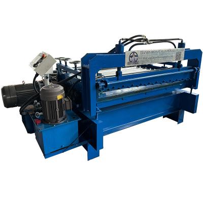 China 1500mm 1.6mm automatic steel coil cut to length machine in India for sale