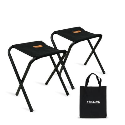 China Modern Factory Customized Mini Beach Chair Foldable Metal Folding Fishing Chair Picnic Stool Set for sale