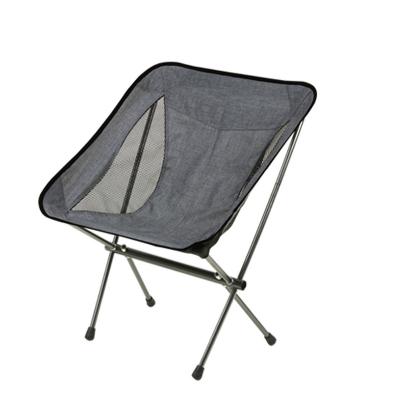 China 7075Aluminium alloy Folding Camp Super Lightweight Portable Super Lightweight Moon Chair Low Back Moon Chair for sale